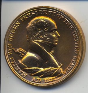 Martin Van Buren Copper Medal 62987