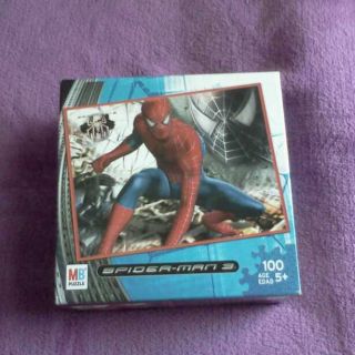 Spider Man 3 Venom 100 Puzzle Milton Bradley MB New
