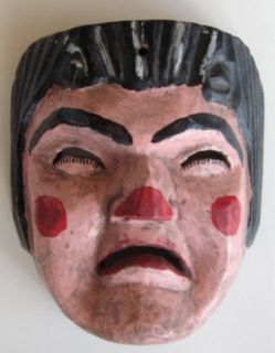 Great Guatemalan Patrona (wife of the Patron) mask, said to be from