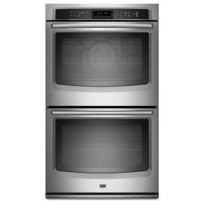 Open Box Maytag MEW9630AS 30 Electric Double Wall Oven Stainless