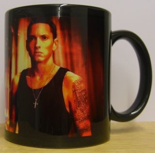 Eminem Coffee Mug Cup Marshall Mathers Slim Shady Black Mug