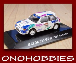 Mazda 323 GT R 1993 Sanremo 19 1 64 Rally Car Brand New