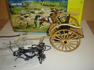 MODEL HORSE Breyer Meadowbrook Cart Buggy with Complete Harness