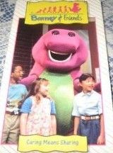 Barney Friends Time Life Caring Means Sharing VHS