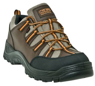 McRae Industrial Mens Hiking Work Shoes Leather Brown E w Steel Toe