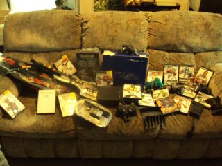 PS2 Lot w Console Games and Other Accesories