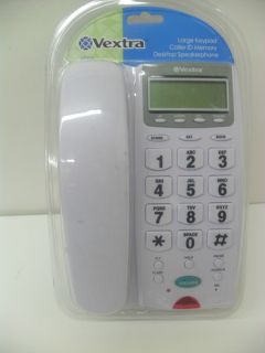VR554 13 Large Keypad Caller ID Memory Desktop Speakerphone