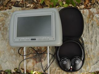 Invision Headrest DVD with Wireless Headset