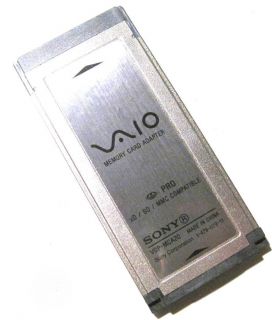 Sony Vaio VGN Sz Series Memory Card Adaptor VGP MCA20