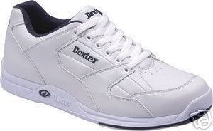 Dexter Ricky White Mens Bowling Shoes