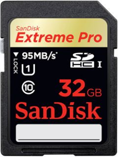 Extreme Pro SDHC UHS I U1 Class 10 95MB s 32GB SD Memory Card