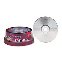 Memorex Dual Layer DVD R Discs 8 5GB