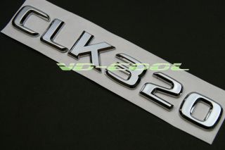Mercedes Benz CLK320 Trunk Emblem Badge Letters