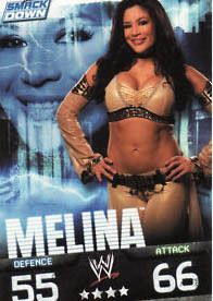 WWE Slam Attax Evolution Melina SmackDown Card