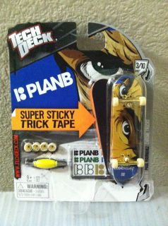 Tech Deck Plan B 96mm Skateboard Paul Rodriguez Sticky Trick Tape