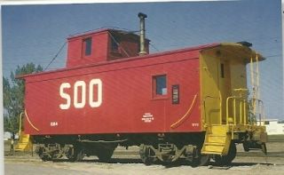 Soo Line 224 Railroad Postcard My No 730