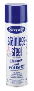 Sprayway Stainless Steel Cleaner and Polish