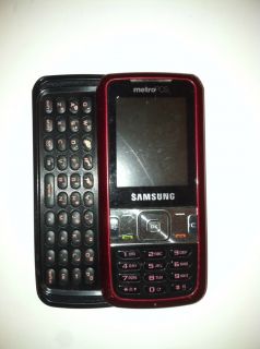 Samsung SCH R450 Messager Red Metro Pcs Cellular Phone