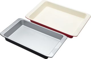 Metro Kitchen Range 42cm Large Non Stick Ceramic Roasting Baking Pan