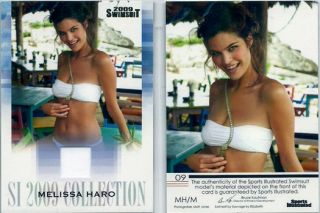 2009 Sports Illustrated Melissa Haro Memorabilia MH M