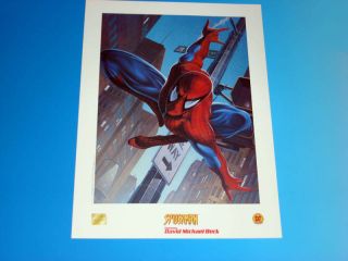 Marvel Comics Limited Edition LITHOGRAPH by Artist David Michael Beck