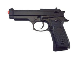 M9 Beretta Replica Black* METAL ZINC ALLOY Airsoft Gun P818 [Free BB