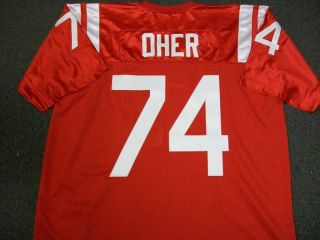 Michael Oher Ole Miss Authentic Style Jersey Ravens