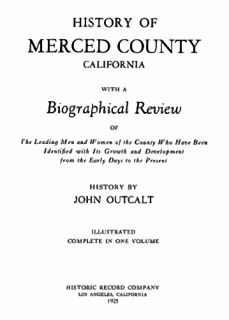 Genealogy History of Merced County California CA