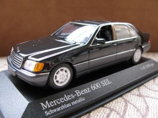 43 Minichamps Mercedes Benz 600 Sel W140 1991