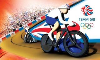 Micro Scalextric Team GB Track Cycling Velodrome Set G1072