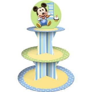 Mickey Mouse 1st Birthday Party Supplies Cupcake Stand