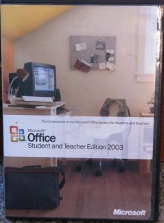 Microsoft Office Student and Teacher Edition 2003 Academic