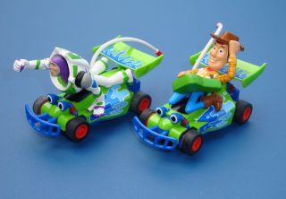 PAIR OF MICRO SCALEXTRIC DISNEY TOY STORY CARS