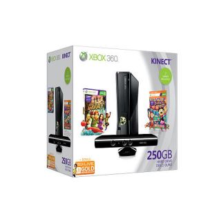 Microsoft Xbox 360 Kinect Holiday Bundle 250 GB with EXTRAS