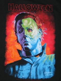 Halloween Movie Michael Myers Art Rendition T Shirt New UNWORN
