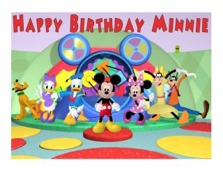 Mickey Mouse Clubhouse Edible Cake Image Frosting Sheet