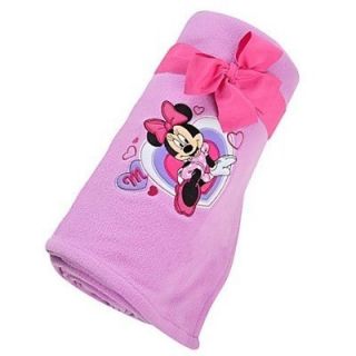 Store Minnie Mouse Pink Fleece Blanket 50X60 Mickey Clubhouse