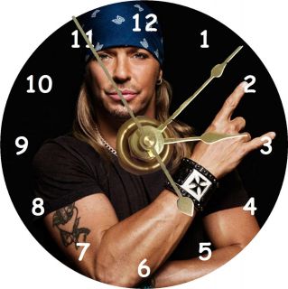 New Singer Bret Michaels Poison CD Clock