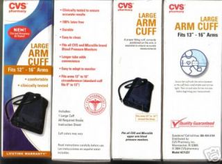 CVS Microlife Large Blood Pressure Monitor Cuff Big New