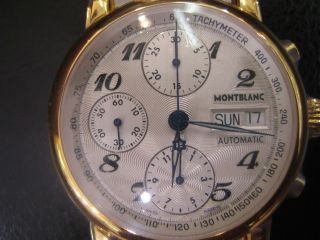 Montblanc Star Mens Watch Automatic Stainless s Two Tone Original