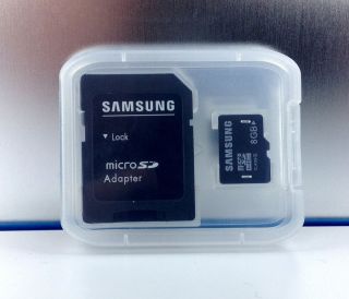 Samsung Micro SDHC (Class 2) Micro SD Memory Card Chip 8 GB MicroSDHC