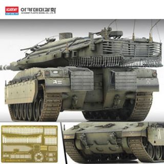 Academy Toy Military Vehicles 1 35th Scale Merkava MK IV Lic Model Kit
