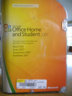 Microsoft Office Home and Student 2007 Home Office and Small Business
