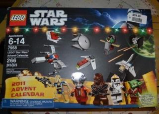 Lego Star Wars 2011 Advent Calendar Exclusive Yoda Minifigure 7958