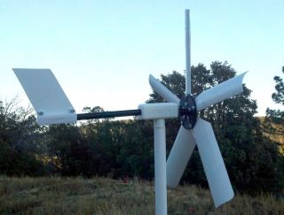 Cyber 50 micro wind turbine generator for home, RV, boat,cabin, hikers