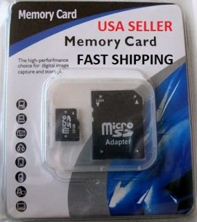 32 GB Micro SD HC Memory Card Adapter