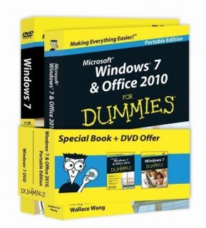Microsoft Windows 7 Office 2010 for Dummies by Andy Rathbone and