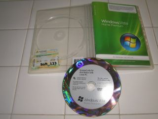 Microsoft Windows Vista Home Premium 32 Bit Full OS Operating System