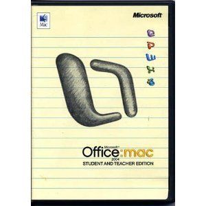 Microsoft Office 2004 for Mac Student and Teacher