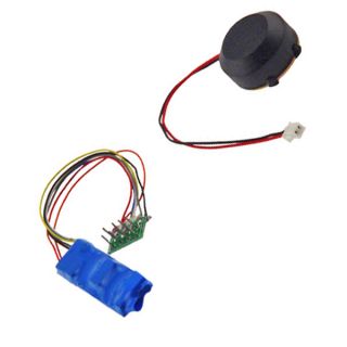 MRC HO DCC Mini Sound Decoder Diesel Switcher Harness Plug in 8 Pin